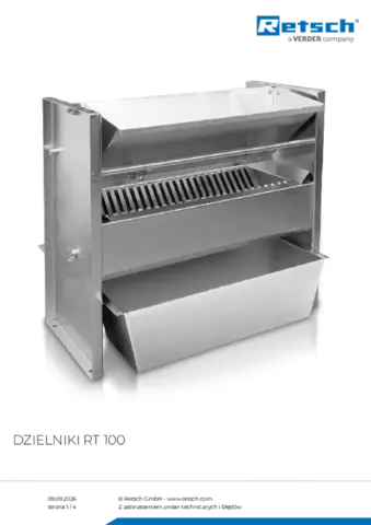 Karta produktu RT 100