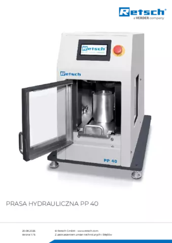 Karta produktu PP 40