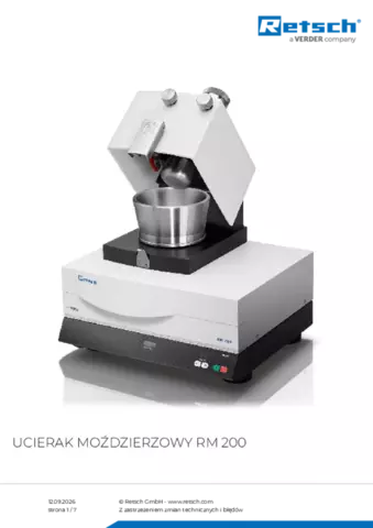 Karta produktu RM 200