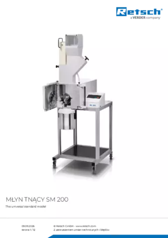 Karta produktu SM 200