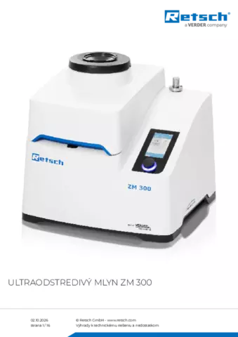 Produktový list ZM 300