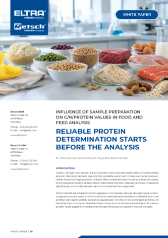 Reliable Protein Determination Starts Before the Analysis