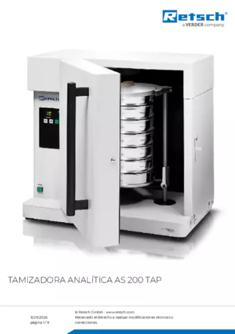 Hoja de datos del producto AS 200 tap