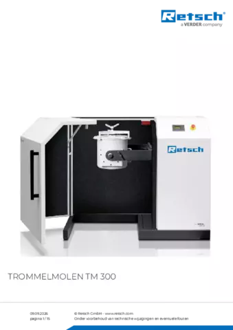 Productinformatieblad TM 300