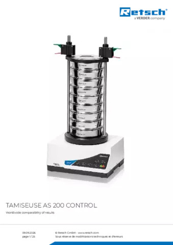 Fiche produit AS 200 control