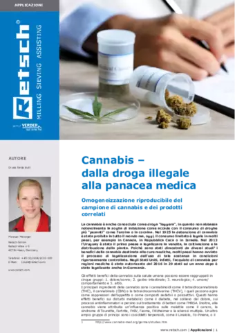 Cannabis – dalla droga illegale alla panacea medica