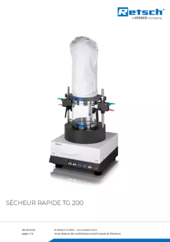 Fiche produit TG 200