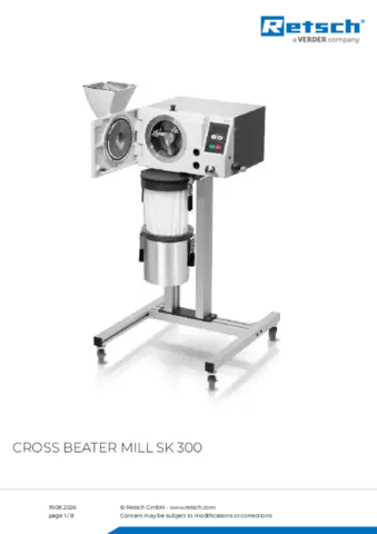 Product data sheet SK 300