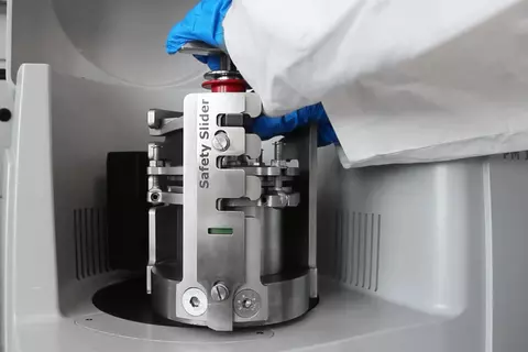Planetary Ball Mills Safety Slider