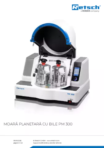 Fișă de produs PM 300