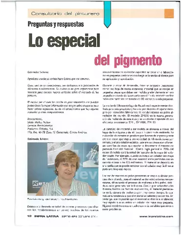 Los especial del pigmento
