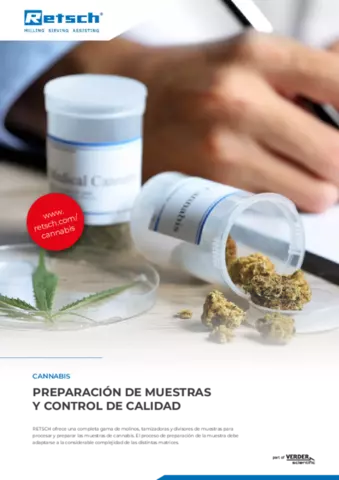 Cannabis - Preparación de muestras y control de calidad