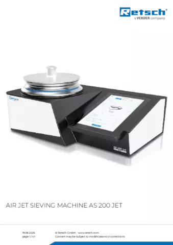 Product data sheet AS 200 jet pro, AS 200 jet pharma