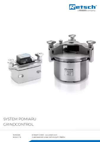 Karta produktu GrindControl