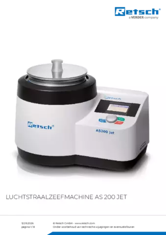 Productinformatieblad AS 200 jet
