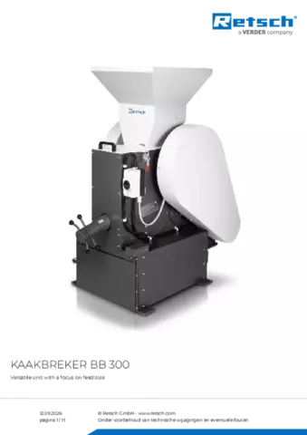 Productinformatieblad BB 300