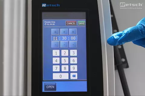 Emax High Energy Ball Mill - Operation Video