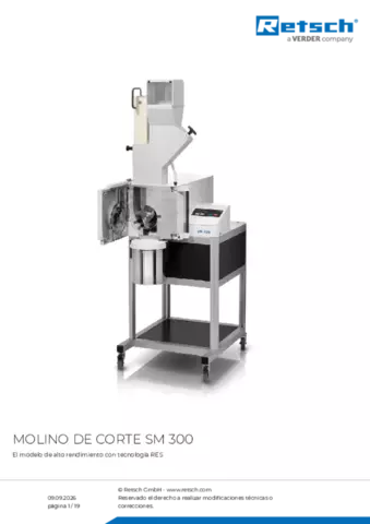 Hoja de datos del producto SM 300