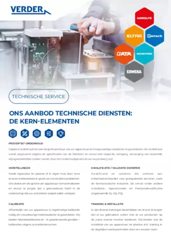 Technische Service - Flyer
