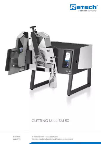 Product data sheet SM 50