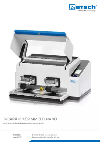 Fișă de produs MM 500 nano