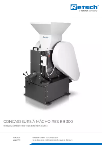 Fiche produit BB 300