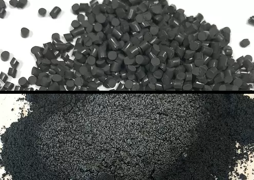 Application Examples: Fast milling of black Flurocarbon rubber (FKM) by embrittling the sample in two 125 ml jars at – 100 °C. Application Examples: Fast milling of black Flurocarbon rubber (FKM) by embrittling the sample in two 125 ml jars at – 100 °C.