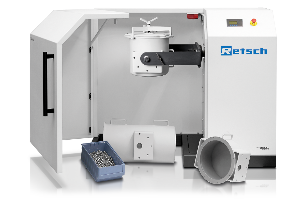 Retsch Dusting Machine Mechanochemistry - Application | Retsch